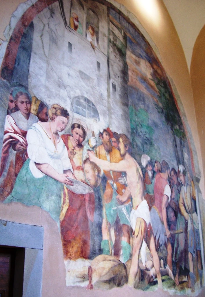 Decollazione del Battista - Chiesa di Santa Maria del Restello, Erbanno
